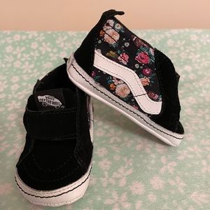 VANS floral booties